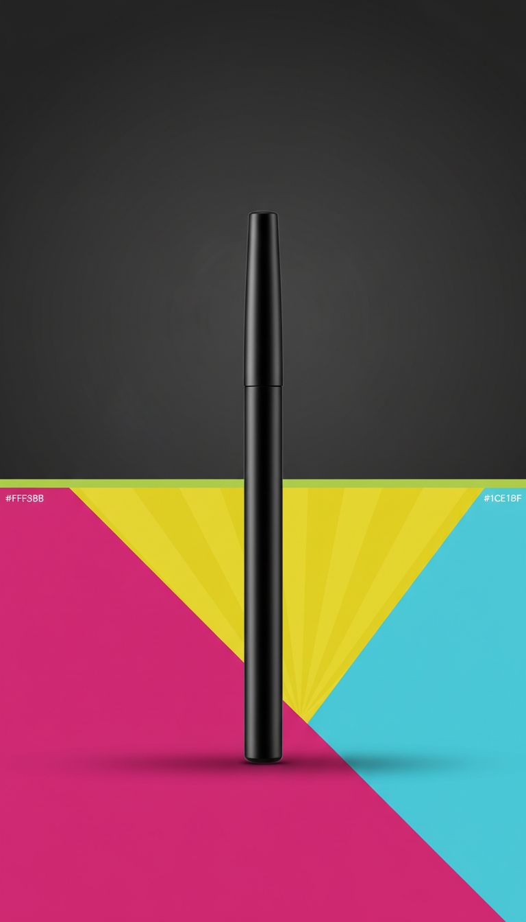 Graphic Liner Pen Graphite Black