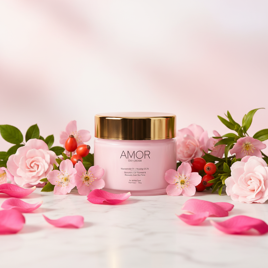 AMOR Day Cream | Stimulates Cell Renewal & Evens Skin Tone (50g)